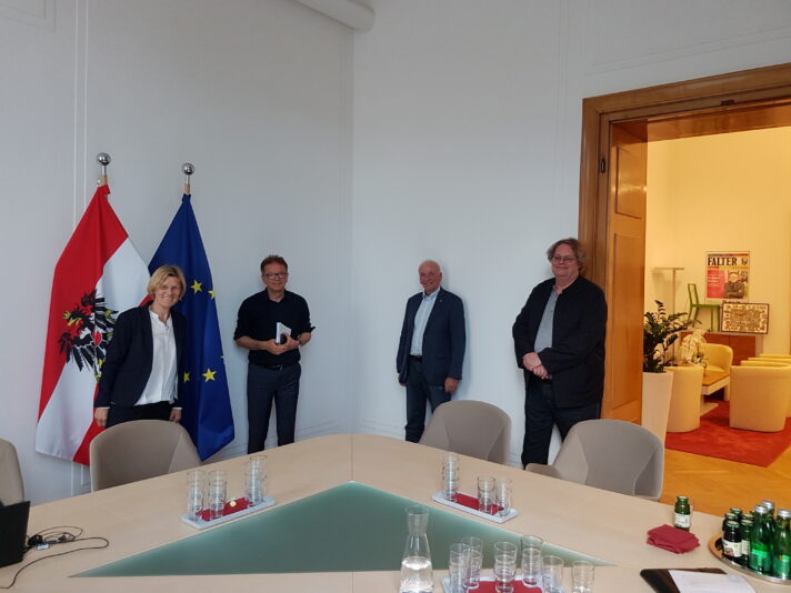 Antrittsbesuch bei BM Rudi Anschober