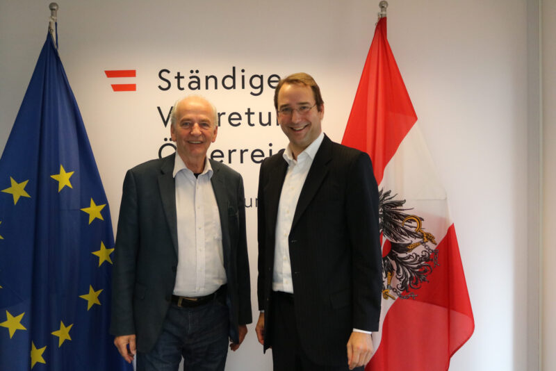 Besuch beim EU-Botschafter