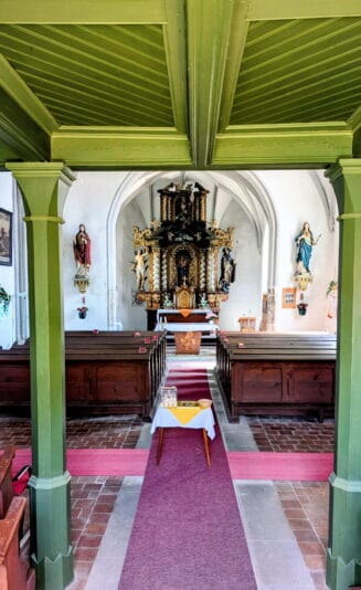 Kaplitz alte Kirche innen
