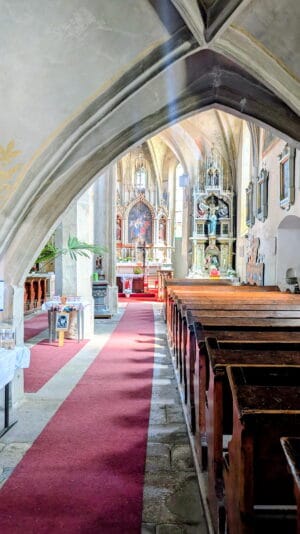 Kaplitz neue Kirche innen