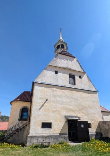 Kaplitz alte Kirche aussen